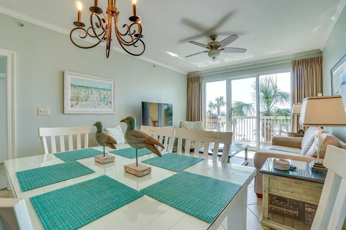 Apartment Calypso 202E Paradise At Calypso 4 Chairs Daily Gulf Front Panama City Beach