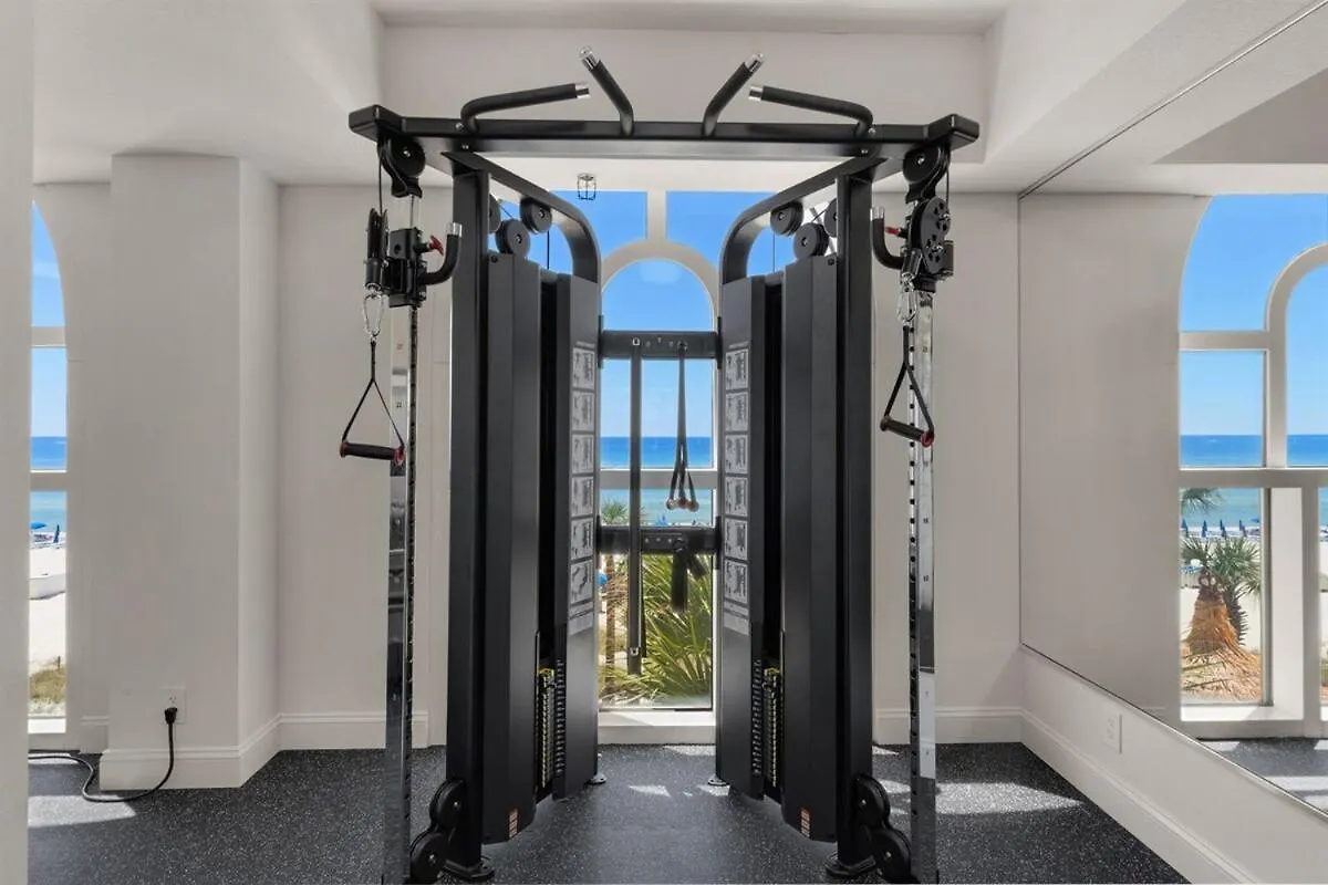 Apartment Calypso 202E Paradise At Calypso 4 Chairs Daily Gulf Front Panama City Beach
