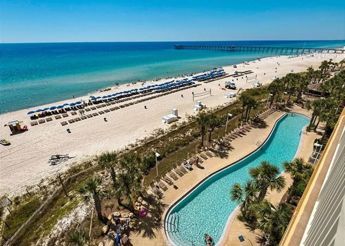 Calypso 202E Paradise At Calypso 4 Chairs Daily Gulf Front Panama City Beach Apartment